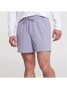 NWT VRST Men’s 5” Everyday Short Purple Stone size M.